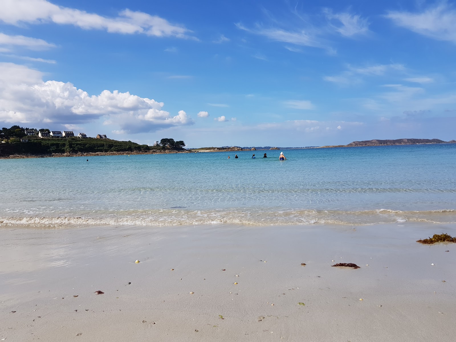 Fotografija Plage de Trestel z svetel pesek površino