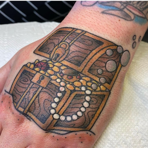 Explore protection tattoo ideas, creative tattoo ideas in Apple Valley, available at Tried and True Tattoo Parlor