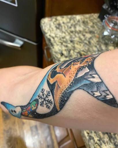 Explore womens neck tattoos ideas, creative tattoo ideas in Avon, available at Avanti Tattoo