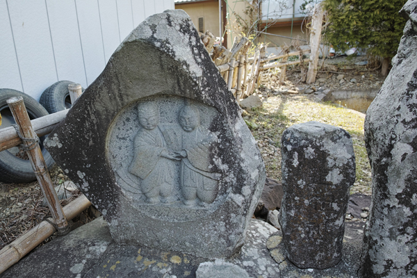 豆沢のじじばば 道祖神