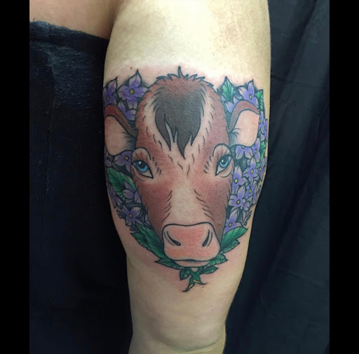 Explore head tattoo ideas for guys, creative tattoo ideas in Campbellsville, available at Green River Tattoo Company