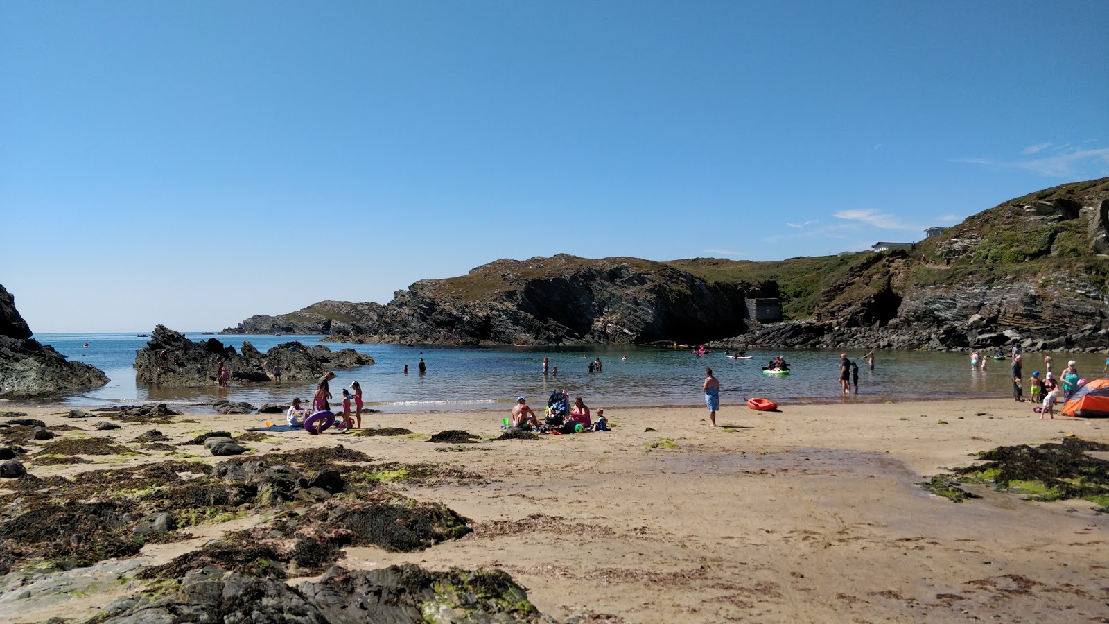 Photo of Porth Dafarch with small bay