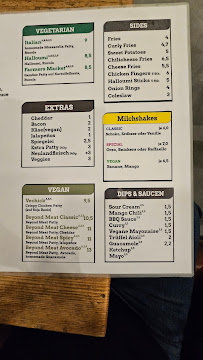 Burgers Berlin à Berlin menu