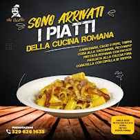 Da Baffo Steakhouse à Rome menu