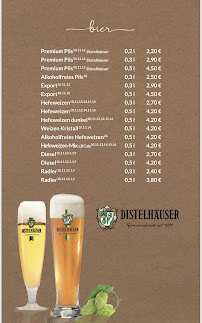 Restaurant Café Bistro Hamballe à Öhringen (le menu)