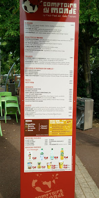 Comptoirs du Monde à Chasseneuil-du-Poitou menu