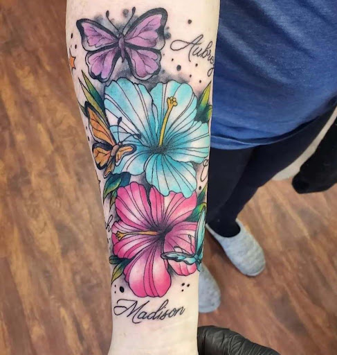 Explore small girl tattoo ideas, creative tattoo ideas in Spokane, available at Feel Good Ink