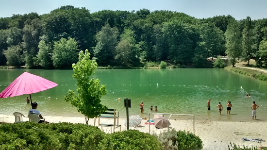 Plage du Lac d'Aignan