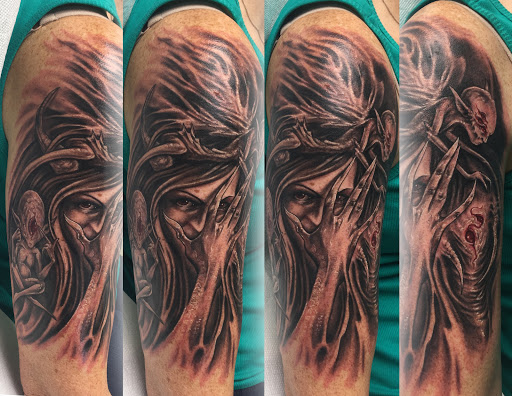 Explore cherokee tattoo ideas, creative tattoo ideas in Berlin, available at Valhalla Artworks