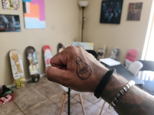 Tattoo Shop «Blood Moon Tattoo Gallery», reviews and photos, 101 N Main St #201, Mansfield, TX 76063, USA