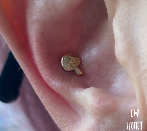 Explore bumble bee tattoo ideas, creative tattoo ideas in Garden Grove, available at CM Hurt Piercing & Jewelry