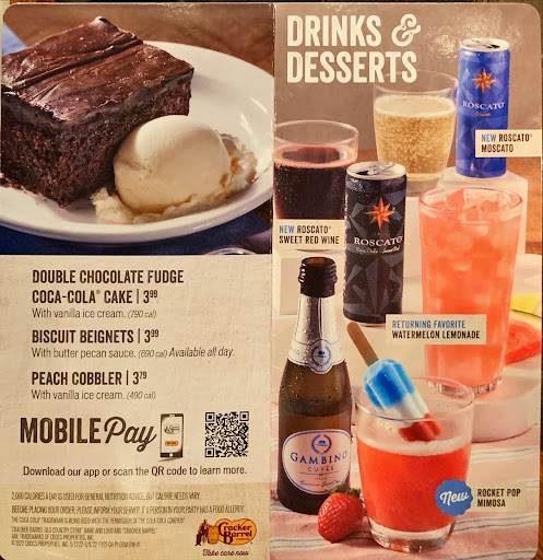 American Restaurant «Cracker Barrel Old Country Store», reviews and photos, 23030 Indian Creek Dr, Sterling, VA 20166, USA