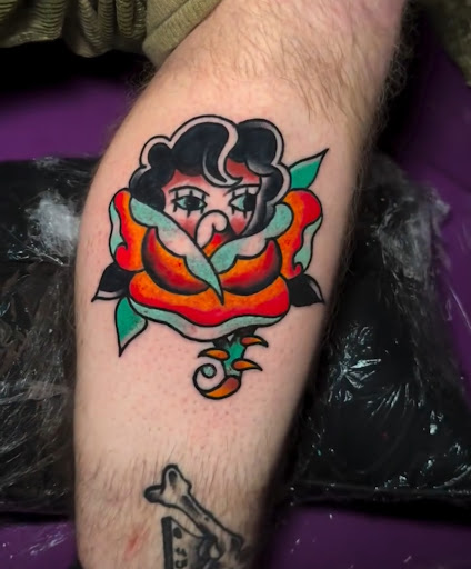 Explore halloween tattoo ideas for women, creative tattoo ideas in Whitehall, available at Grumble Bunny Tattoo Company