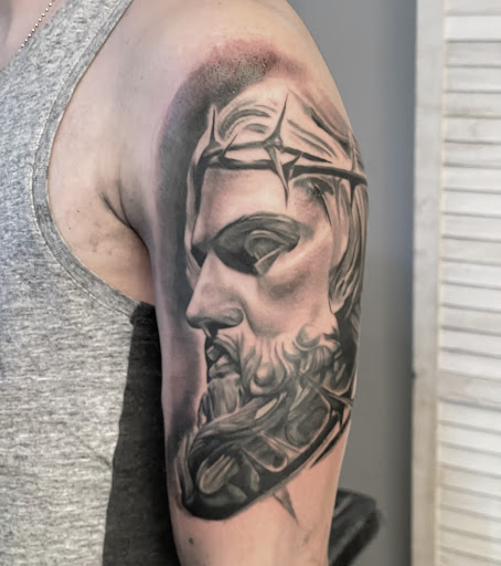 Explore tattoo ideas for a foot, creative tattoo ideas in Farmingville, available at LizArt Ink tattoo