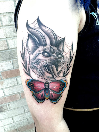 Explore love you to the moon and back tattoo ideas, creative tattoo ideas in Lockport, available at Archer Ink Tattoo