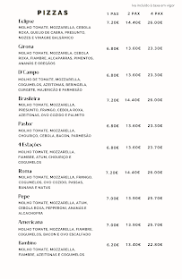 Pizzaria e Gelataria Eclipse em Bucelas menu n° 1