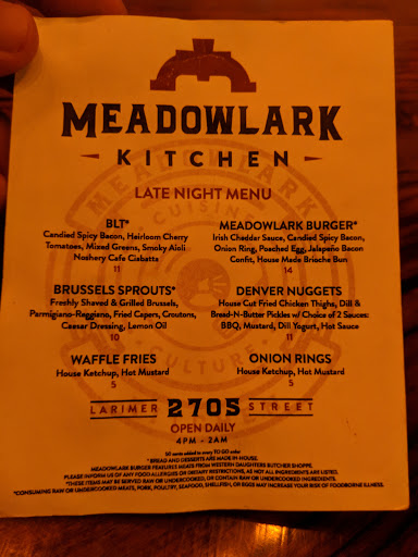 Bar «Meadowlark Bar», reviews and photos, 2701 Larimer St, Denver, CO 80205, USA
