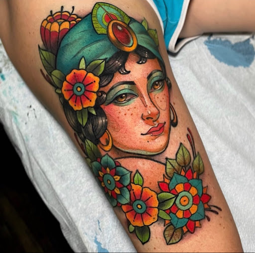 Explore tattoo ideas lips, creative tattoo ideas in San Diego, available at Remington Tattoo Parlor