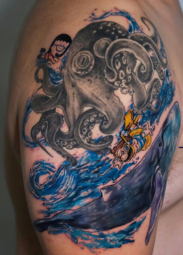 Explore small flowers tattoo ideas, creative tattoo ideas in Culver City, available at Art Collector Tattoo