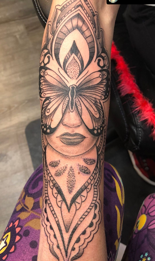Explore ava tattoo ideas, creative tattoo ideas in Saint Augustine, available at Ms. Deborahs Fountain of Youth Tattoo & Body Piercing