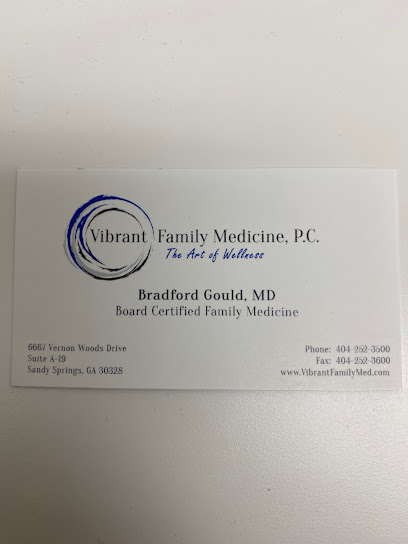 Vibrant Family Medicine, P.C. - Dr. Bradford Gould