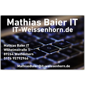 Mathias Baier - IT Wilhelmstraße 1, 89264 Weißenhorn, Deutschland