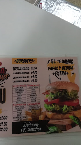 Opiniones de Que Buena Burguer en Cuenca - Hamburguesería