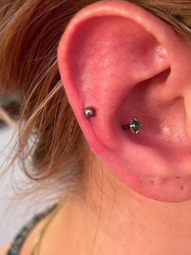Explore fern tattoo ideas, creative tattoo ideas in Palm Harbor, available at Angry Owl Tattoo and Piercing