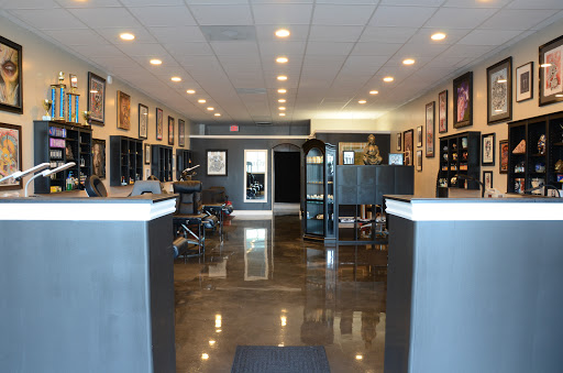 Explore greek sleeve tattoo ideas, creative tattoo ideas in Orange Park, available at Revelation Tattoo company