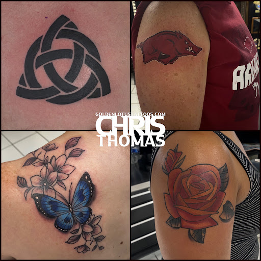 Explore tattoo doodle ideas, creative tattoo ideas in Sherwood, available at Golden Lotus Tattoo Studio