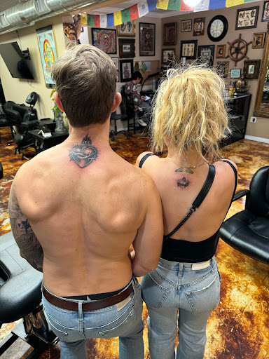 Explore tattoo scroll ideas, creative tattoo ideas in San Diego, available at Above All Tattoo - Pacific Beach