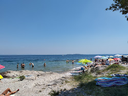 Foto van Baia Bianca Beach met hoog niveau van netheid