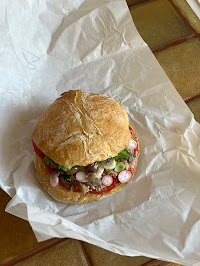 Hamburger végétarien du Sandwicherie Boissonnerie Marseille - n°1