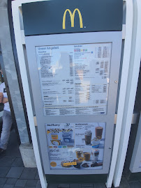 Restauration rapide McDonald's à Wuppertal - menu / carte