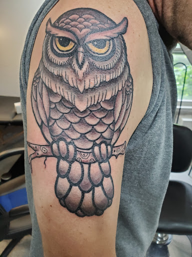 Explore tattoo shop name ideas, creative tattoo ideas in Endicott, available at INK THERAPY - WE ARE NOT CLOSED