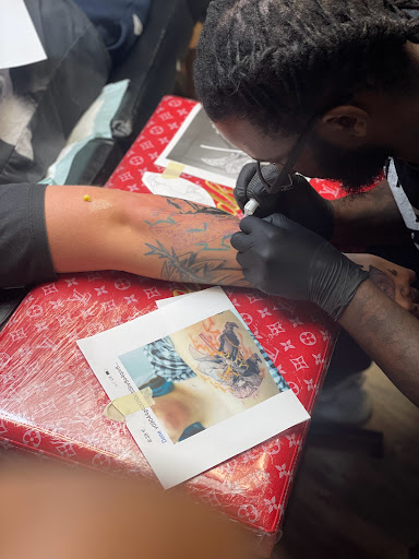 Explore alzheimer tattoo ideas, creative tattoo ideas in Goose Creek, available at Red Kirin Tattoo