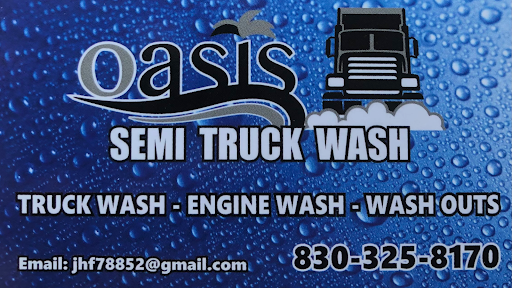Oasis semi-truck wash en Eagle Pass