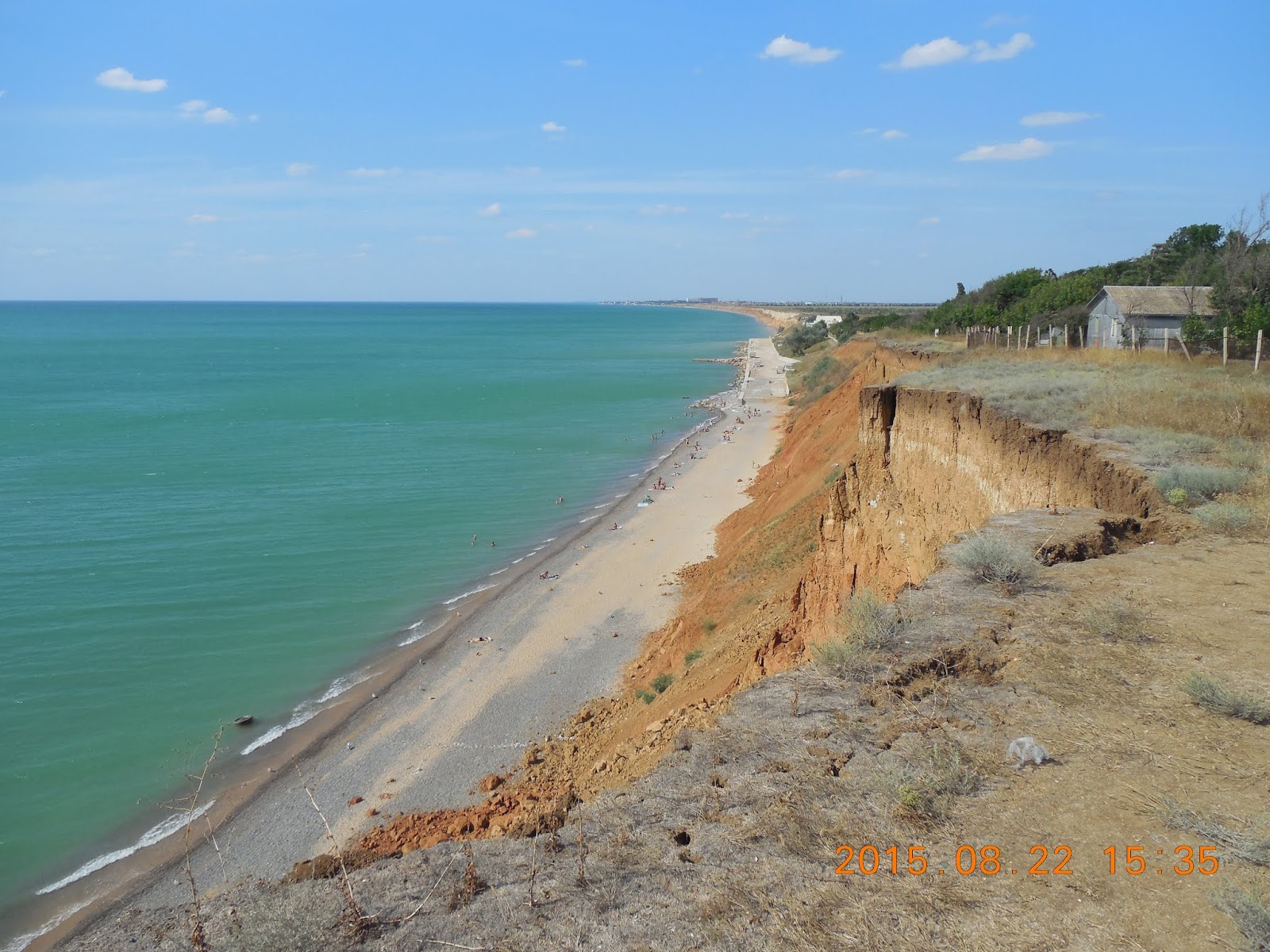 Beregovoe beach的照片 带有长直海岸