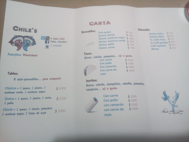 Chile's Antojitos Mexicanos