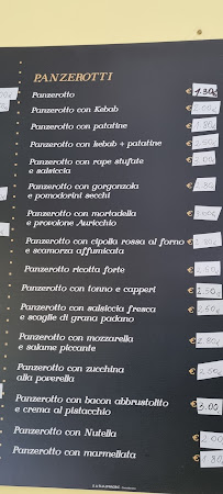 New doner kebab à Castellaneta menu