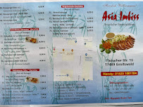 Menu / carte de Asia Imbiss à Greifswald