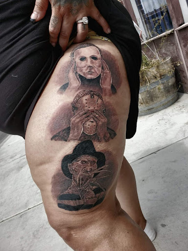 Explore 90's tattoo ideas, creative tattoo ideas in Los Banos, available at Nasty Tattoos and Piercings