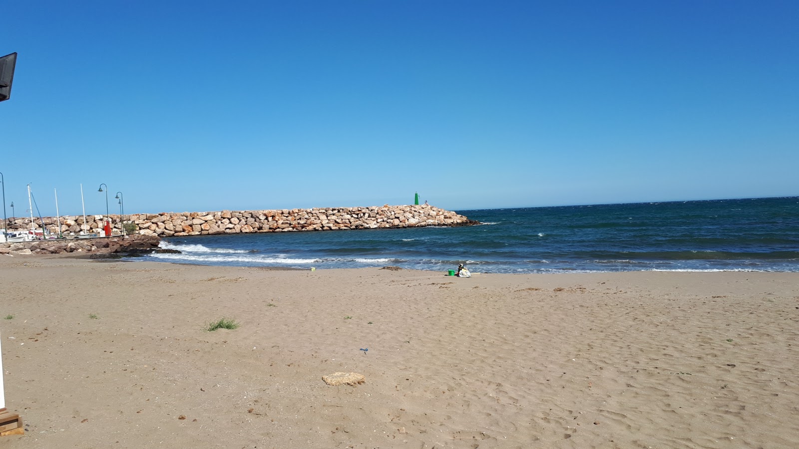 Zdjęcie Playa de Luis Siret z mała zatoka
