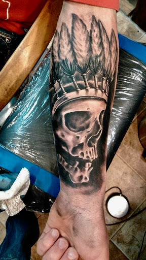 Tattoo Shop «Crazy Monkey Tattoos», reviews and photos, 817 S Westnedge Ave, Kalamazoo, MI 49001, USA