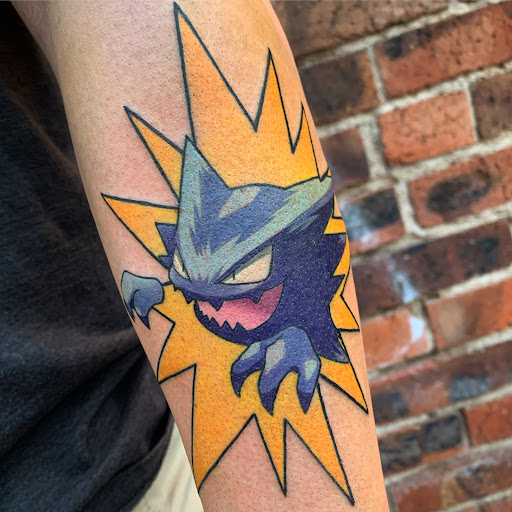 Explore half chest tattoo ideas, creative tattoo ideas in Albuquerque, available at Blacklist Tattoo Parlour Tattoo Shop in Albuquerque