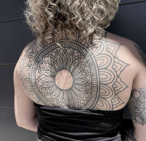 Explore inosuke tattoo ideas, creative tattoo ideas in Glenwood Springs, available at Hole In the Wall Tattoos and Piercing, LLC