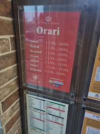 Restauration rapide Burger King à Agrate Brianza (le menu)