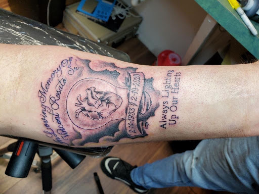 Explore live laugh love tattoo ideas, creative tattoo ideas in Keyport, available at Taboo Tattoos