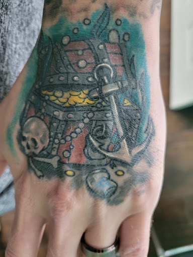 Explore tattoo ideas butterflies flowers, creative tattoo ideas in Magnolia, available at Lucky Sparrow Tattoo Shop and Piercing