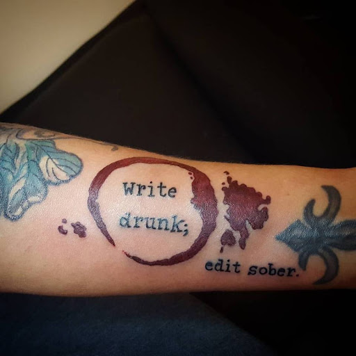 Explore time waits for no one tattoo ideas, creative tattoo ideas in Traverse City, available at Pinups & Needles